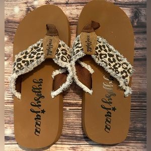 Gypsy Jazz Flip Flops